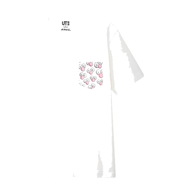 KAWS x Uniqlo BFF Pocket Tee White