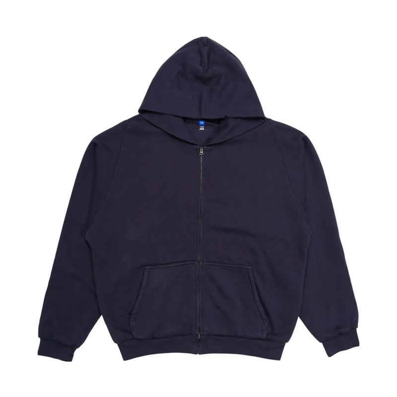 Yeezy x Gap Unreleased Zip Sweatshirt Hoodie Navy