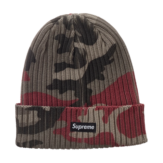 Supreme Overdyed Beanie Camo