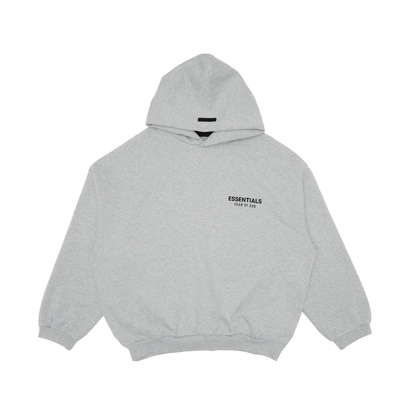 Fear of God Essentials Fleece Hoodie Light Heather Gray