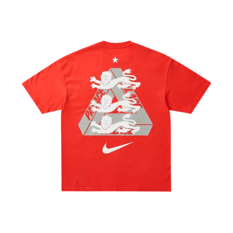 Palace x Nike England T-shirt Light Crimson