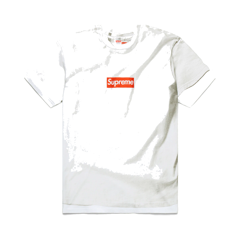 Supreme MM6 Maison Margiela Box Logo Tee White