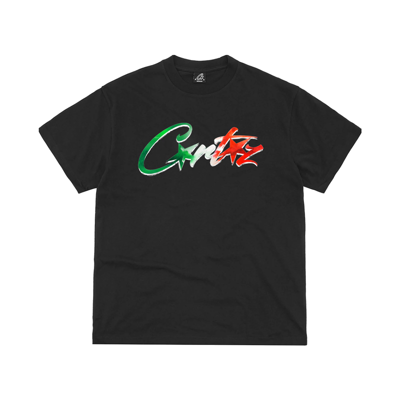 Corteiz Allstartz Italia Tee Black