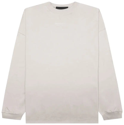 Fear of God Essentials LS Tee Silver Cloud