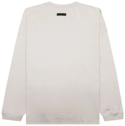 Fear of God Essentials LS Tee Silver Cloud