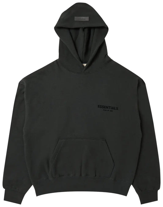 Fear of God Essentials Pullover Chest Logo Hoodie Stretch Limo/Black