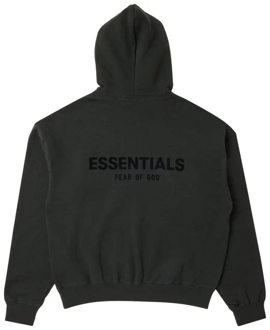 Fear of God Essentials Pullover Chest Logo Hoodie Stretch Limo/Black
