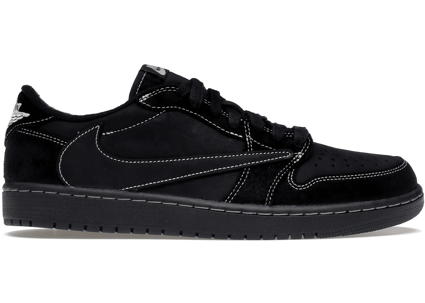 AJ1 Low Travis Scott Black Phantom ReStockX