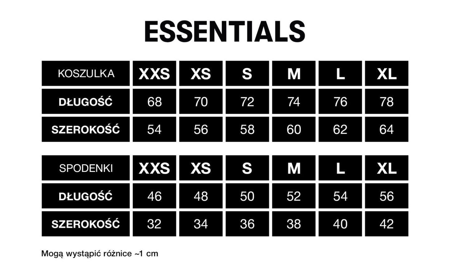 Komplet Fear of God Essentials NBA Black Summer Set