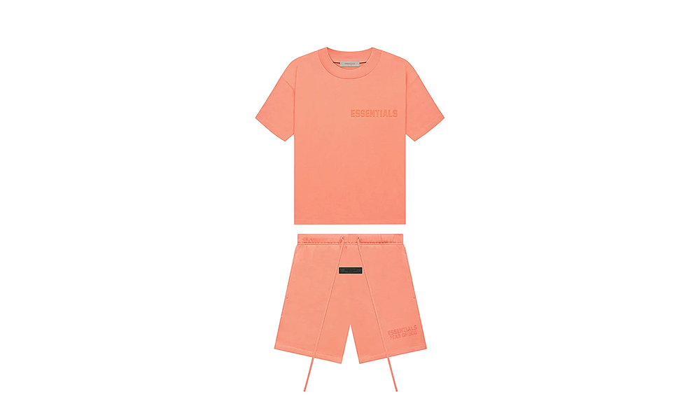 Komplet Fear of God Essentials Coral Summer Set