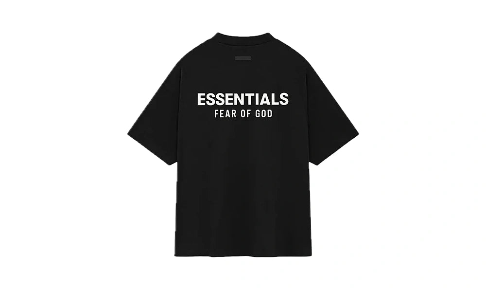 Komplet Fear of God Essentials Jet Black Summer Set