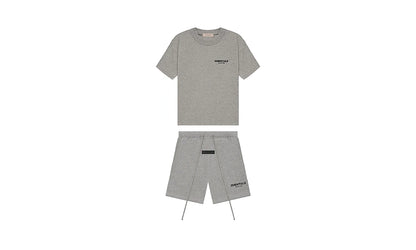 Komplet Fear of God Essentials Dark Oatmeal Summer Set