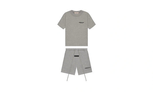 Komplet Fear of God Essentials Dark Oatmeal Summer Set