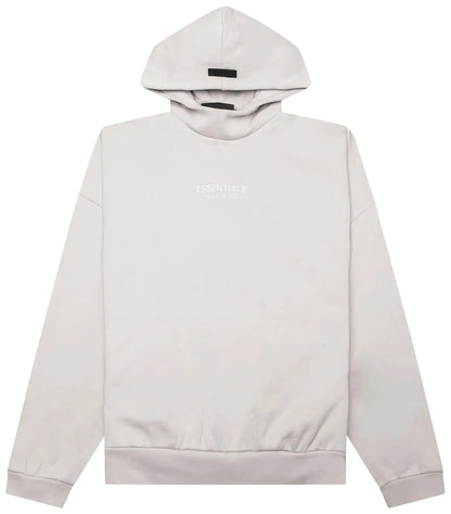 Fear of God Essentials Hoodie Silver Cloud