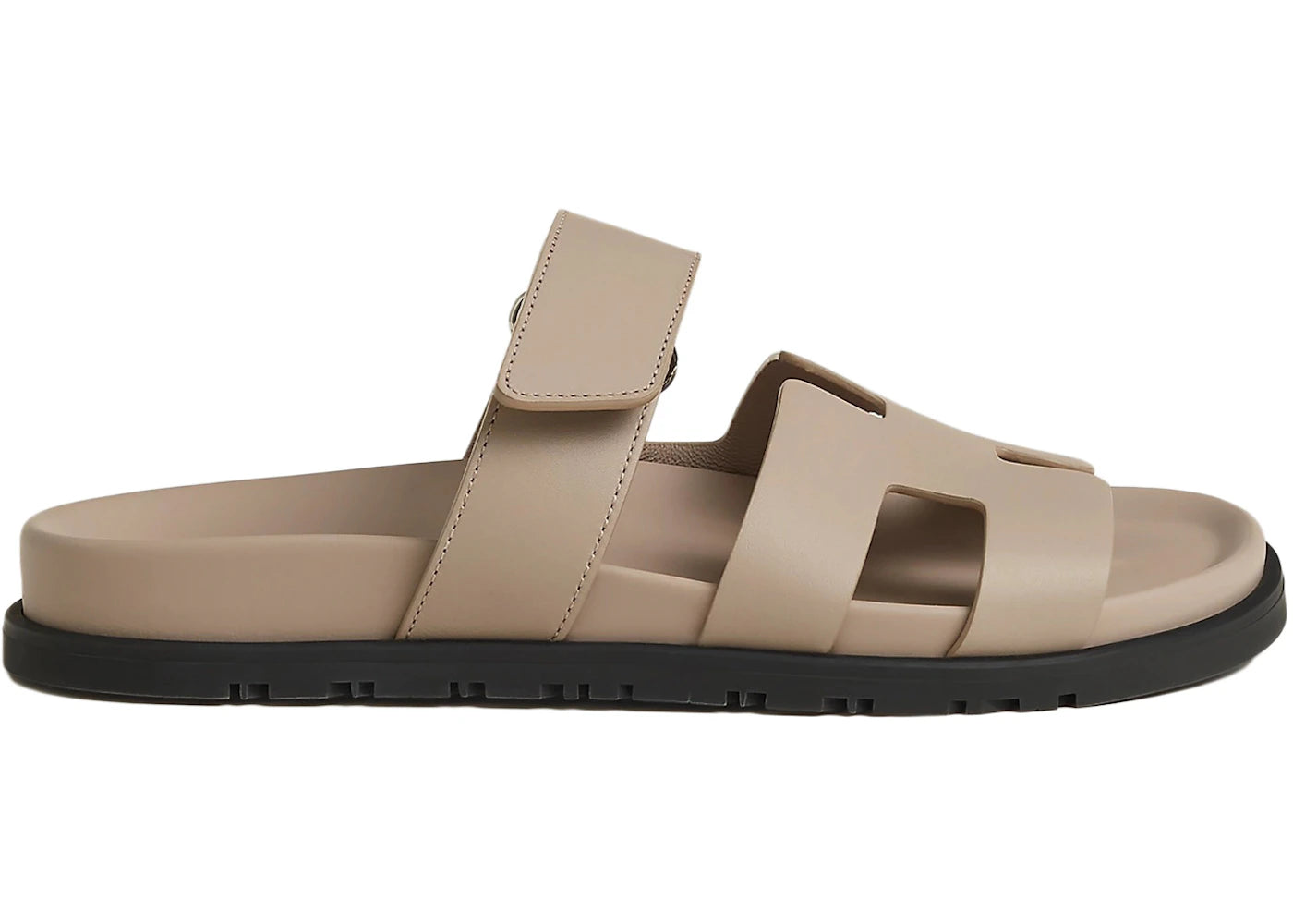 Hermes Chypre Sandal Beige Mastic Calfskin Leather