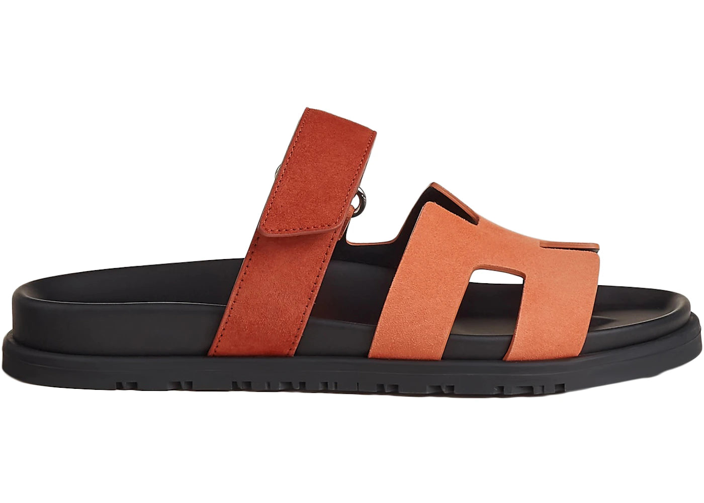Hermes Chypre Sandal Rose Bois De Santal / Rouge De Turin Calfskin Leather