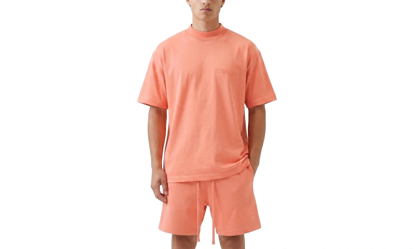Komplet Fear of God Essentials Coral Summer Set