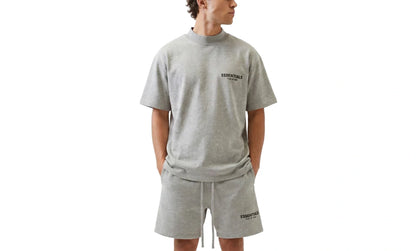 Komplet Fear of God Essentials Dark Oatmeal Summer Set