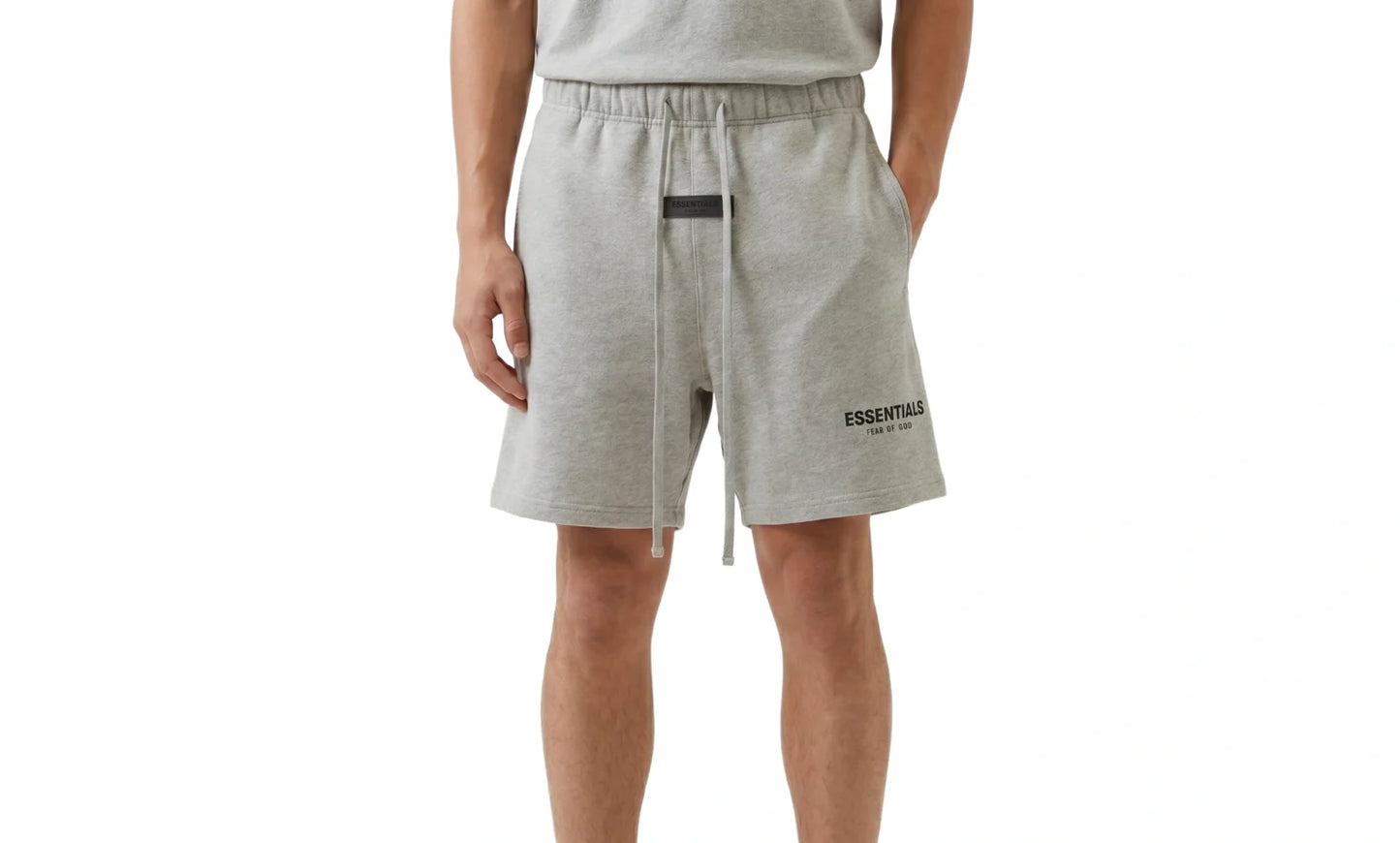 Komplet Fear of God Essentials Dark Oatmeal Summer Set