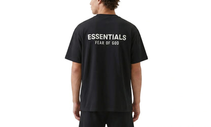 Komplet Fear of God Essentials Jet Black Summer Set