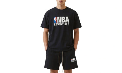 Komplet Fear of God Essentials NBA Black Summer Set