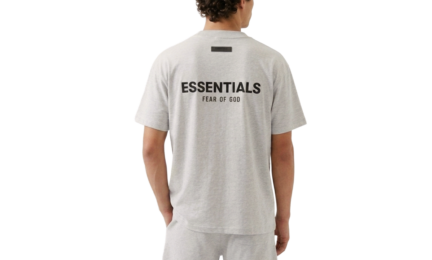 Komplet Fear of God Essentials Set Light Oatmeal Summer Set