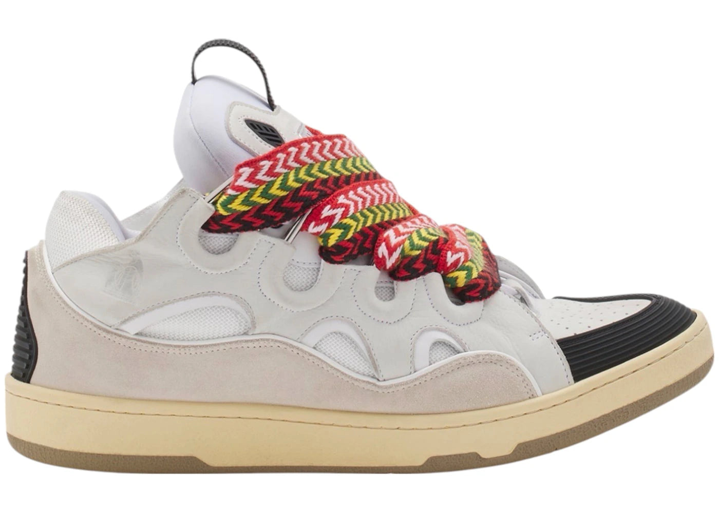 Lanvin Leather Curb White