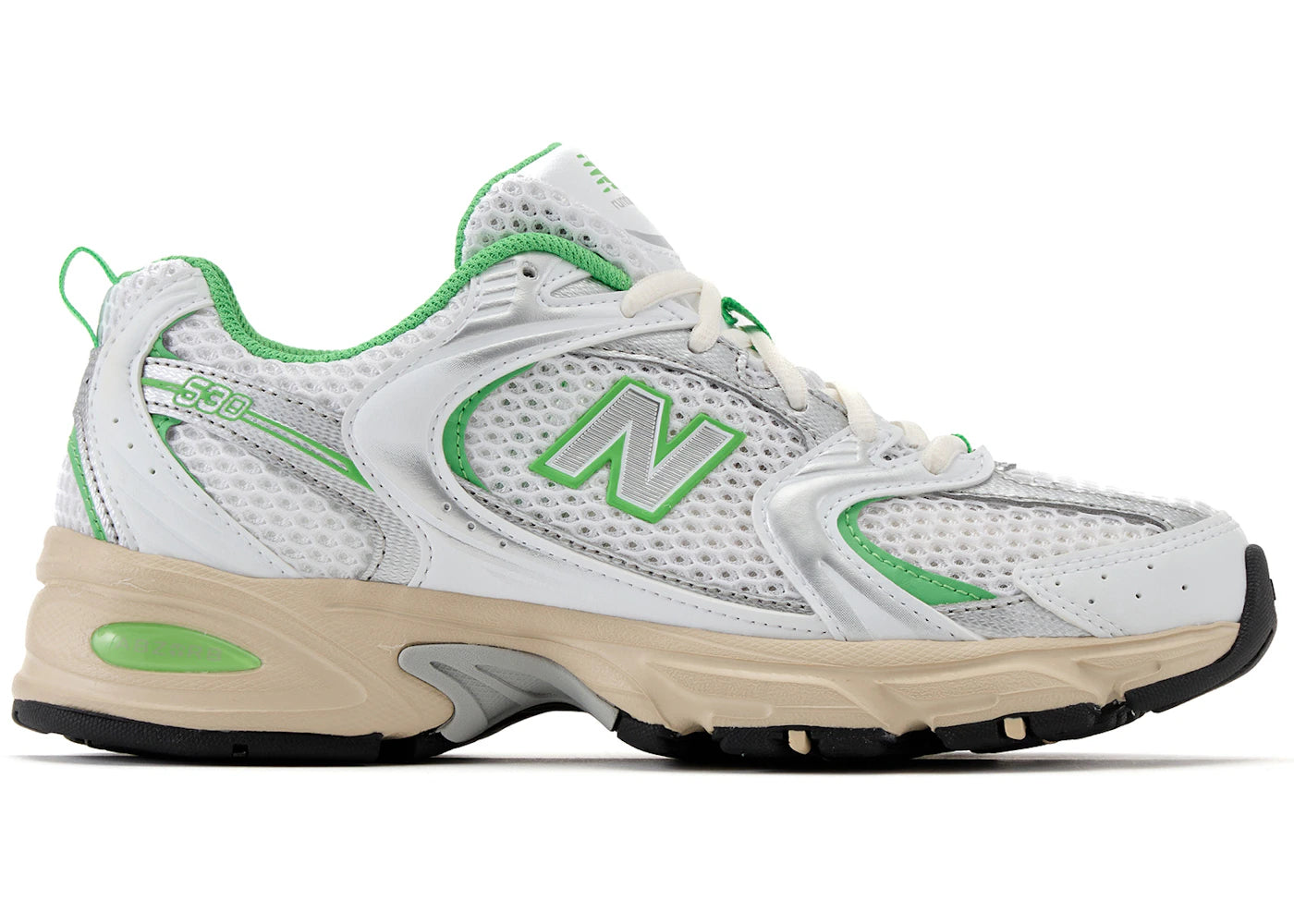 New Balance 530 White Palm Leaf