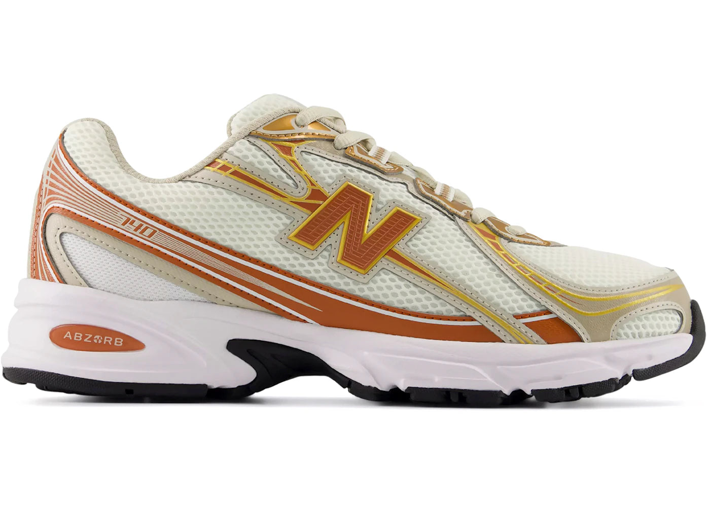 New Balance 740 White Cinnamon