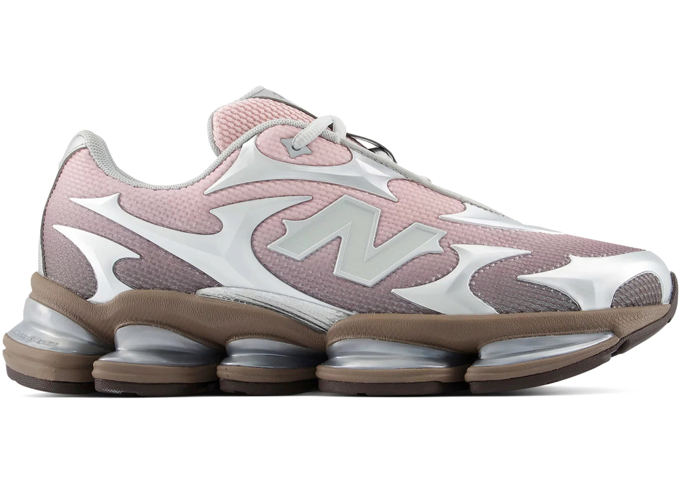 New Balance Abzorb 2000 Silver Metallic Orb Pink Cortado