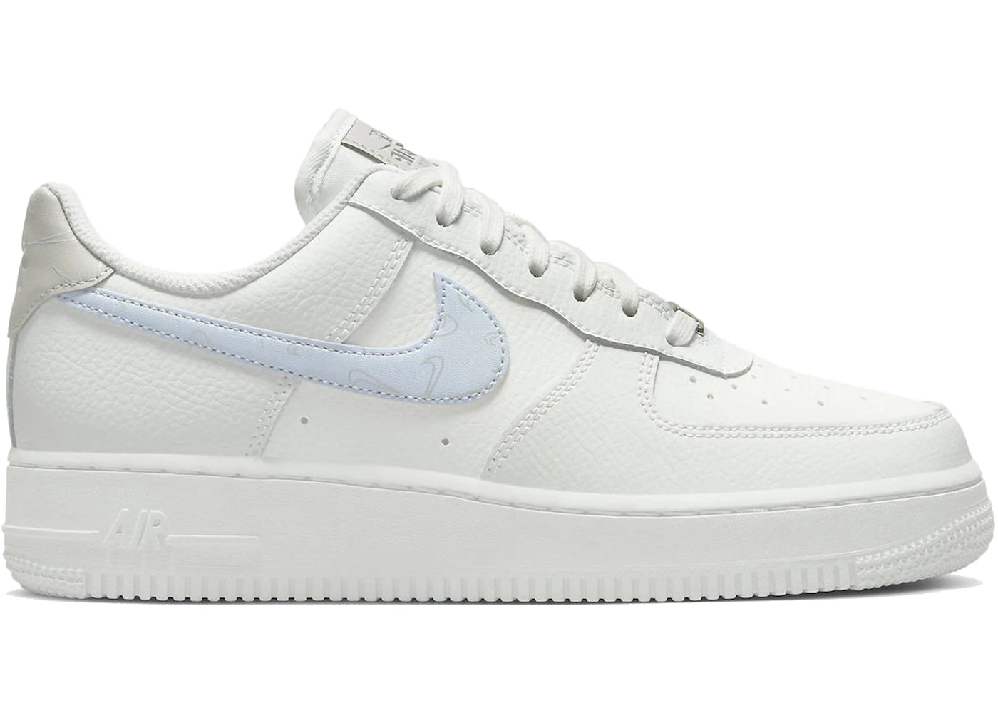 Nike Air Force 1 Low '07 Mini Swooshes White Football Grey