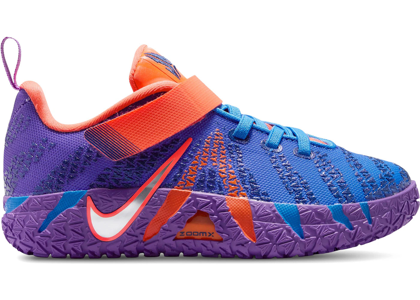 Nike Ja 3 Blue Crystal Turf Orange Midnight Navy Metallic Silver