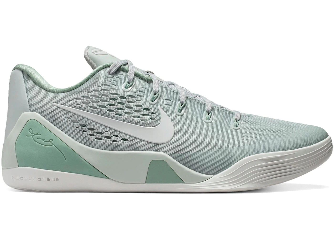 Nike Kobe 9 EM Low Protro Light Silver Steam
