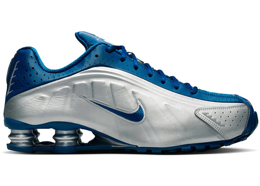 Nike Shox R4 Court Blue Metallic Silver
