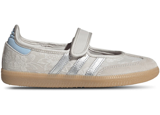 Adidas Samba Jane Liberty London Chalk Pearl Silver