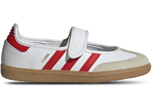 Adidas Samba Jane White Red Gum