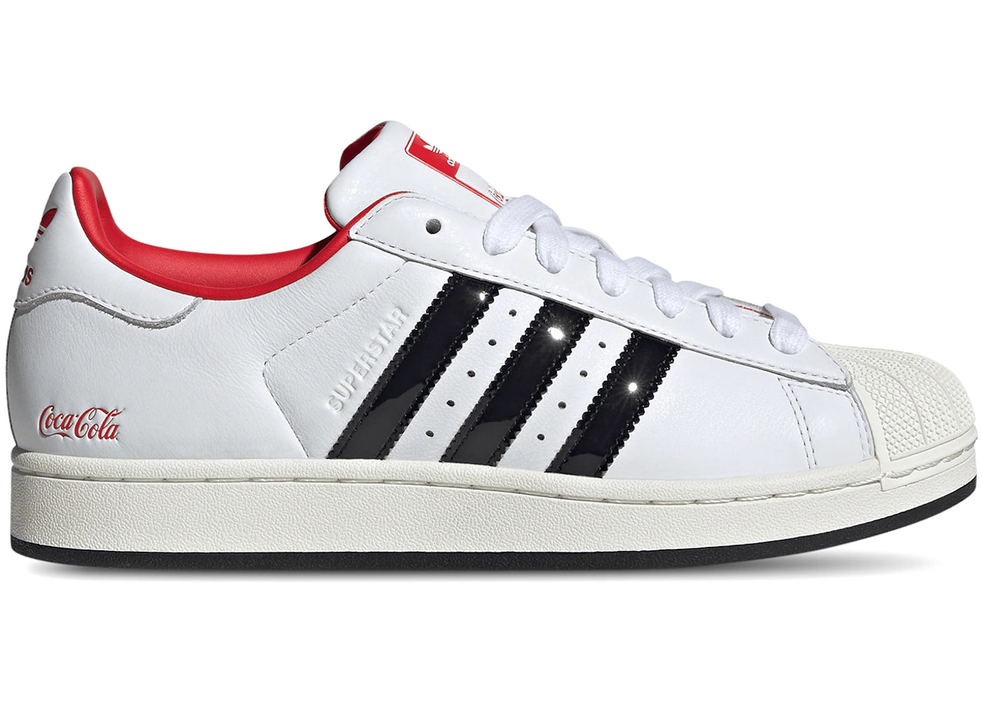 Adidas Superstar II Coca-Cola White Black