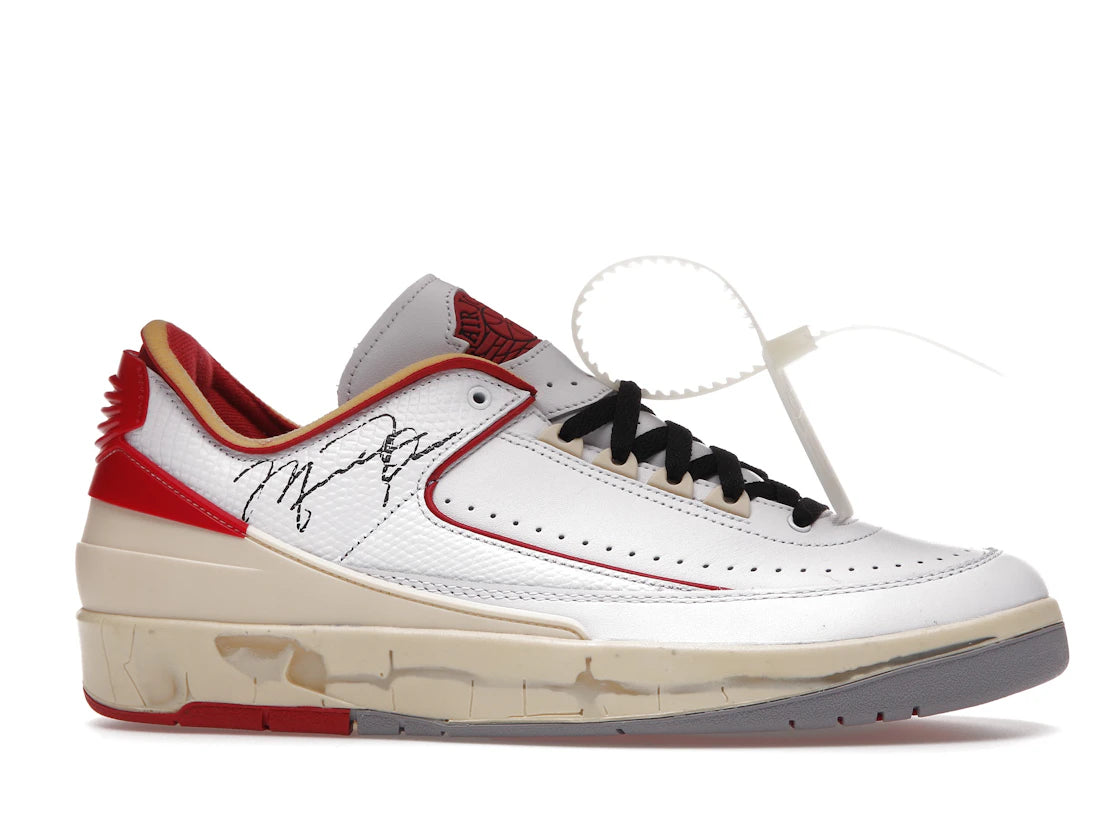 Jordan 2 Retro Low SP Off-White White Red