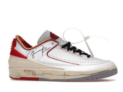 Jordan 2 Retro Low SP Off-White White Red