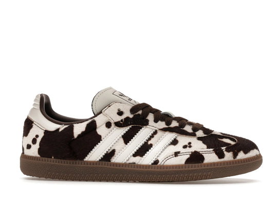 adidas Samba OG Cow Print Dark Brown White