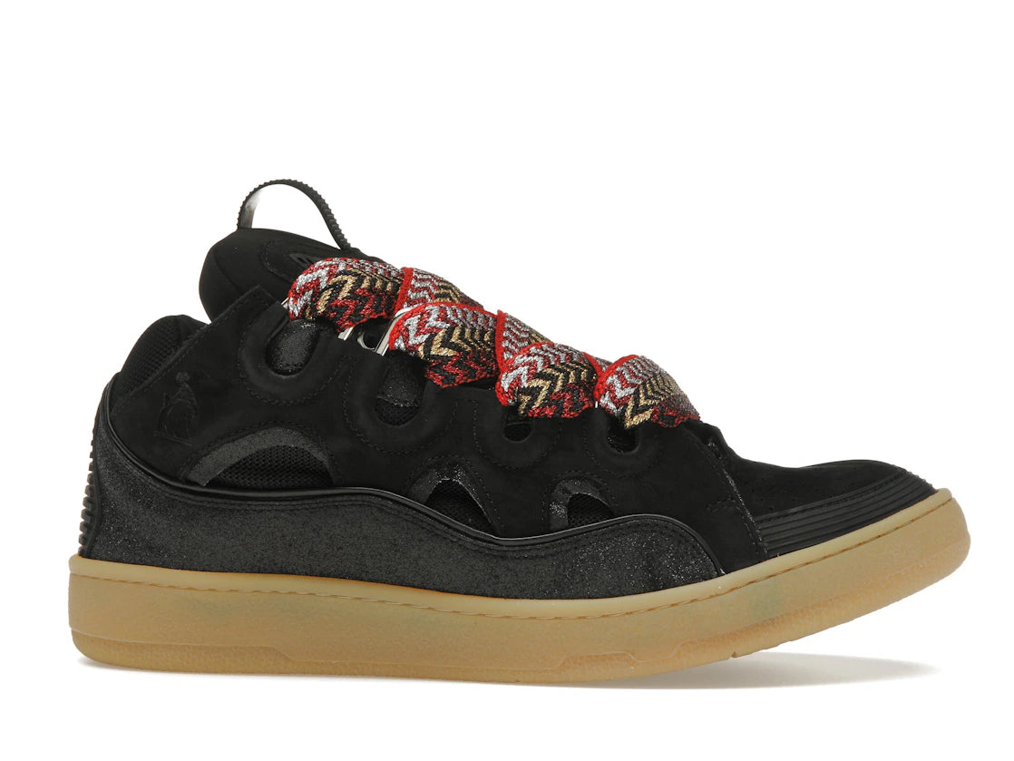 Lanvin Leather Curb Black Gum