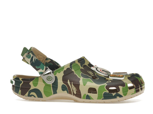 Crocs Classic Clog A Bathing Ape ABC Camo Green