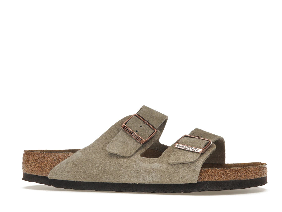 Birkenstock Arizona Soft Footbed Suede Taupe
