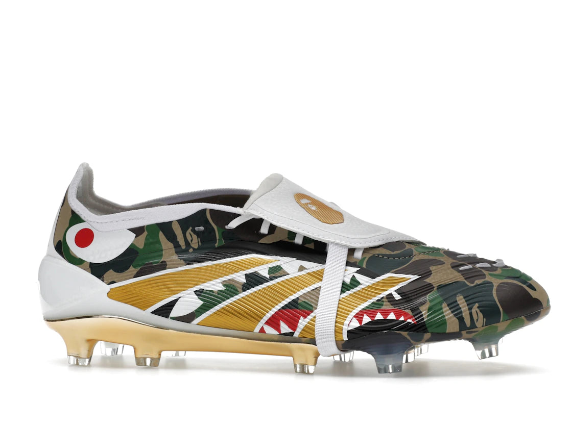 Adidas Predator Elite Foldover Tongue FG Bape Green Camo