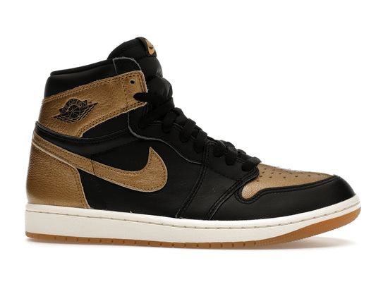 Jordan 1 Retro High OG Black Metallic Gold