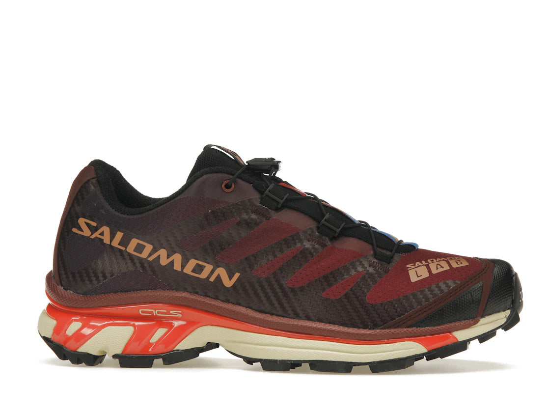 Salomon XT-4 Bitter Chocolate Mocha Mousse Fiery Red