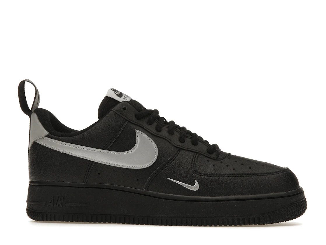 Nike Air Force 1 Low '07 LV8 Black Metallic Silver