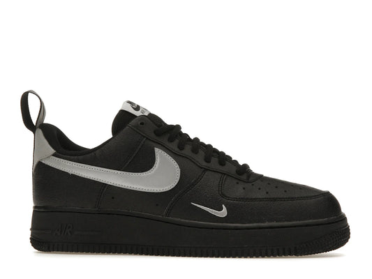 Nike Air Force 1 Low '07 LV8 Black Metallic Silver
