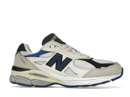 New Balance 990v3 MiUSA White Blue