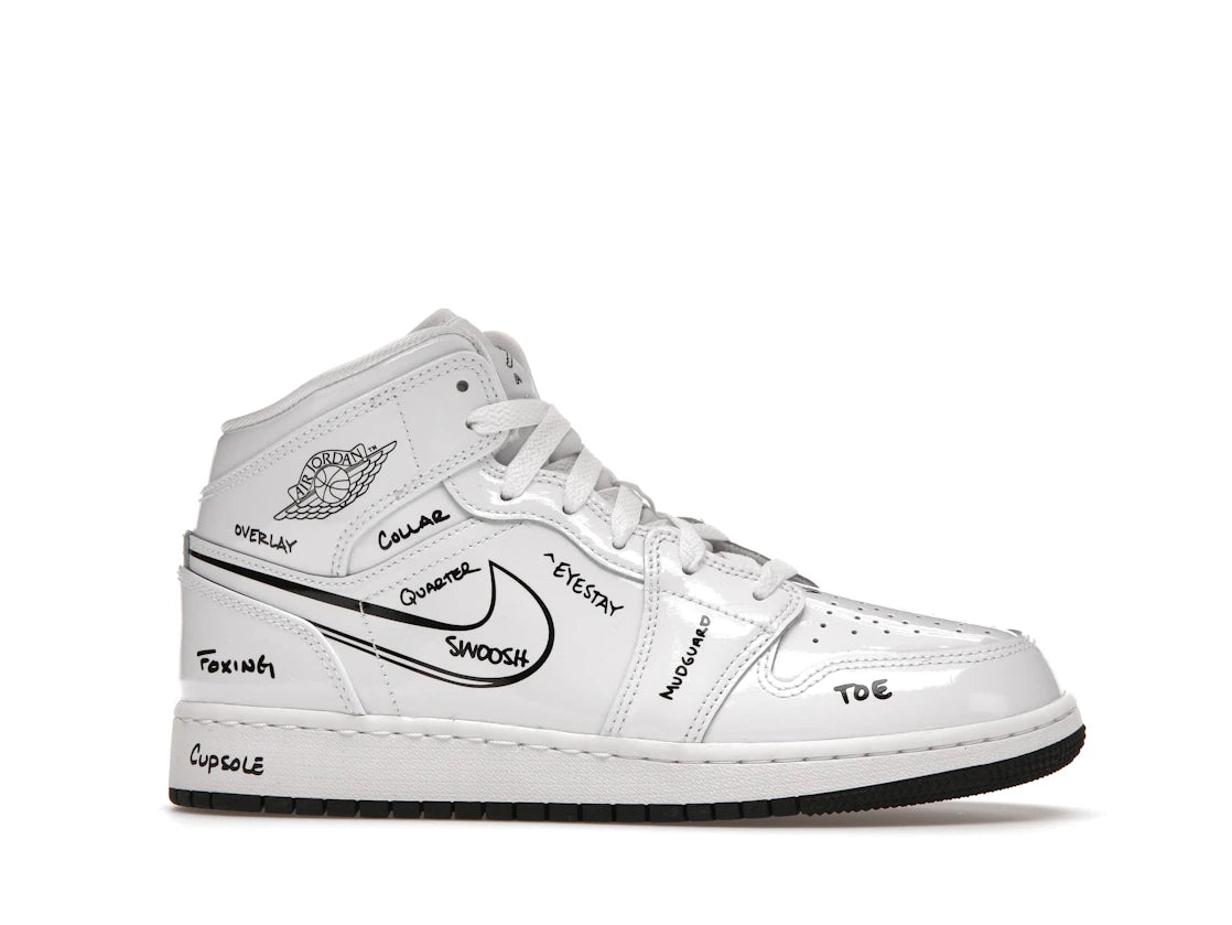 Jordan 1 Mid Schematic